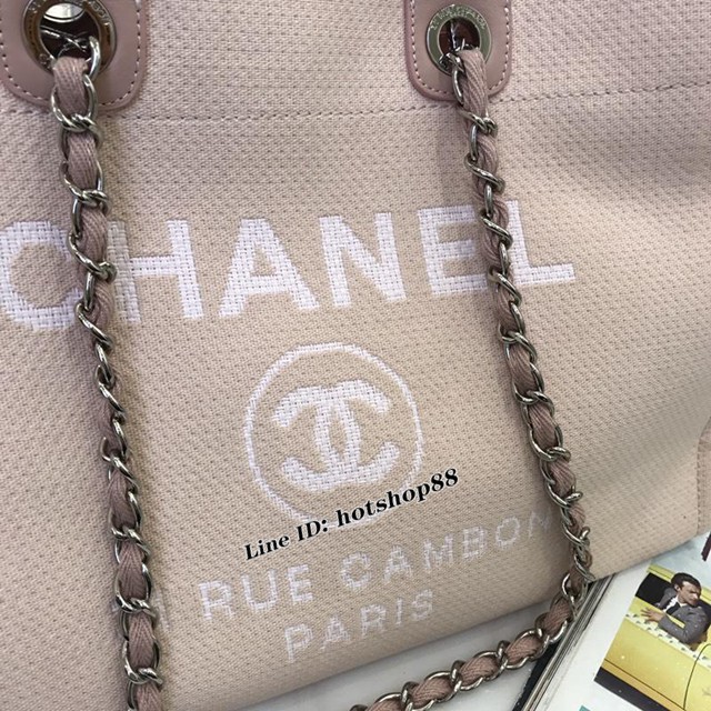 CHANEL女包 最新牛仔購物袋沙灘包 原單對版正品 經典新配色 對版刺繡LOGO 香奈兒手提袋 chanel單肩包 djc1602